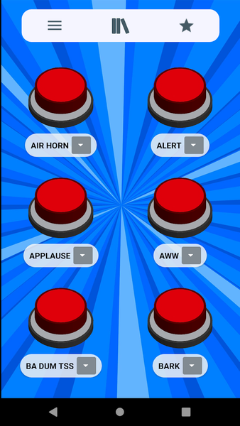 100 Sound Buttons to prank - Image screenshot of android app