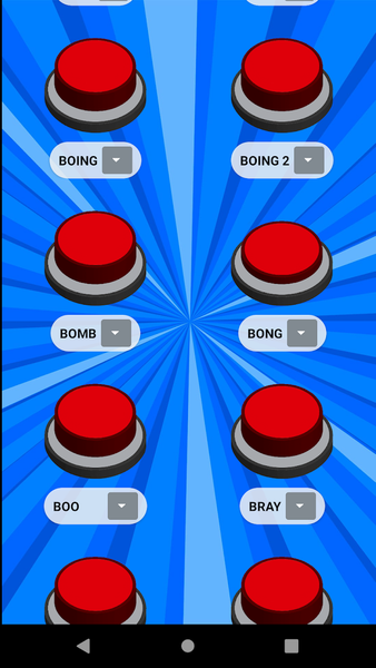 100 Sound Buttons to prank - Image screenshot of android app