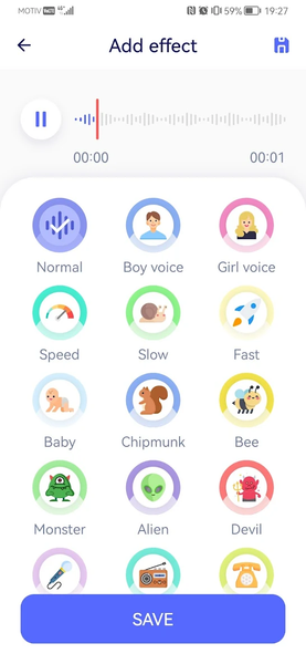 Voice Changer - SoundBox - Image screenshot of android app