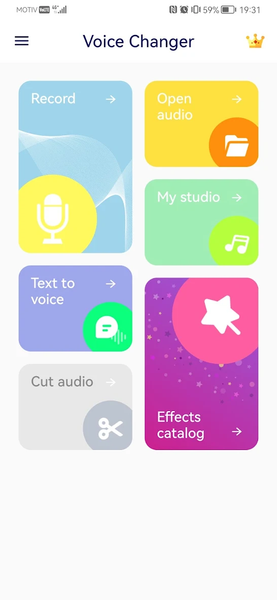 Voice Changer - SoundBox - Image screenshot of android app