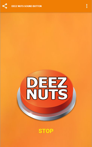 DEEZ NUTS Sound Button - Image screenshot of android app