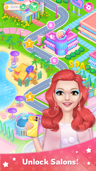 Eva's Makeover Day: Spa Salon - عکس بازی موبایلی اندروید