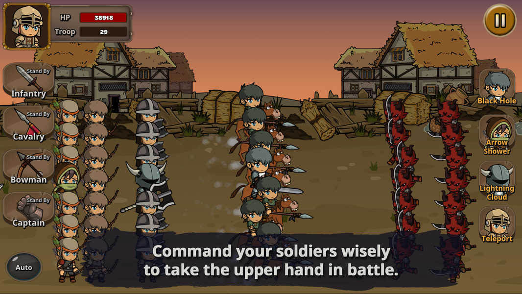 E-Rank Soldier - Gameplay image of android game