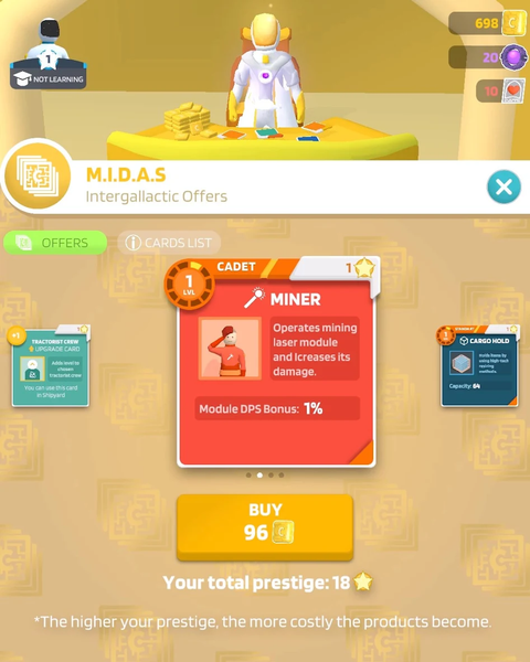 Captain of Space - Gameplay image of android game