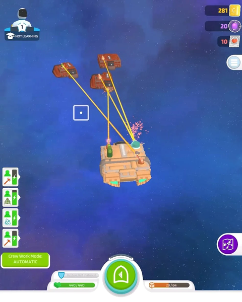 Captain of Space - Gameplay image of android game