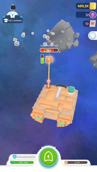 Captain of Space - Gameplay image of android game