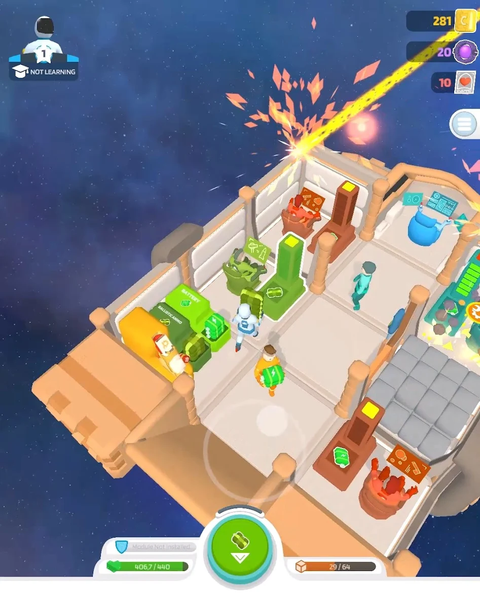 Captain of Space - Gameplay image of android game