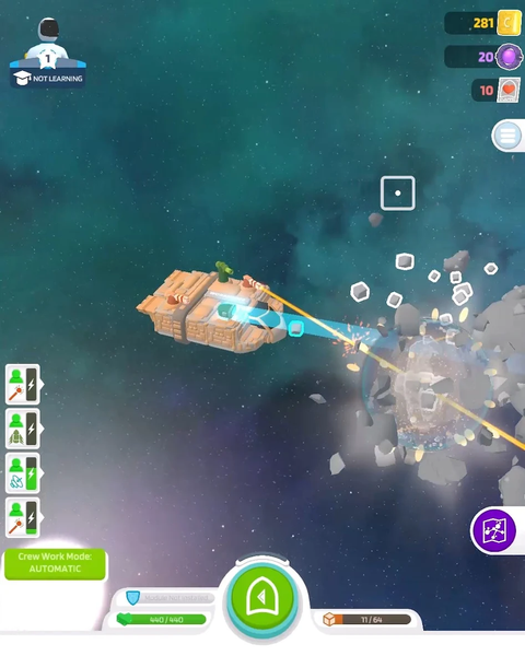 Captain of Space - Gameplay image of android game