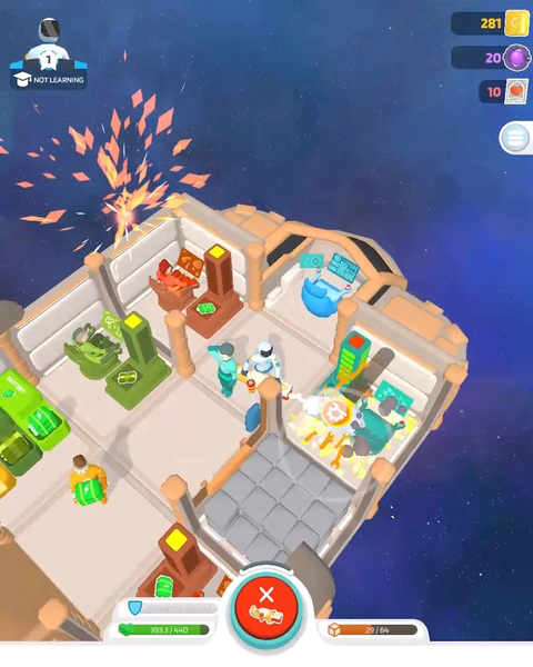 Captain of Space - Gameplay image of android game