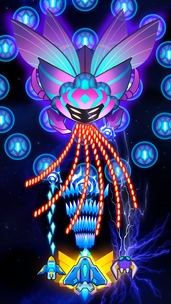 Insect Invaders: Space Shooter - عکس بازی موبایلی اندروید