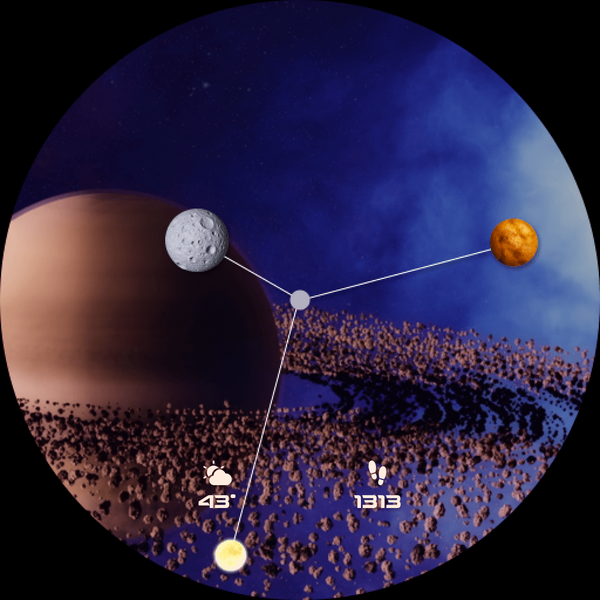 Space Astronomy Watch faces - عکس برنامه موبایلی اندروید