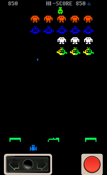 space raiders - Gameplay image of android game
