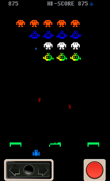 space raiders - Gameplay image of android game