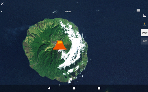 3D Earthquakes Map & Volcanoes - Image screenshot of android app