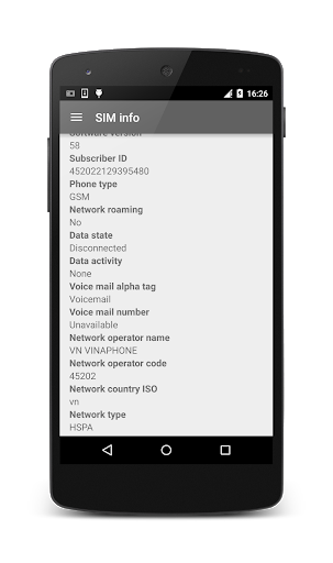 SIM Info and Contacts Transfer - Image screenshot of android app