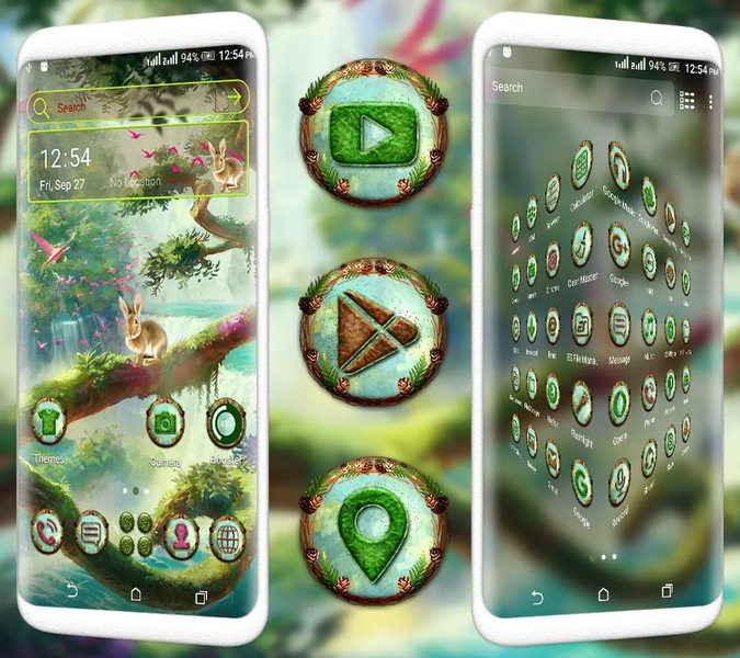 Dream Forest Launcher Theme - عکس برنامه موبایلی اندروید