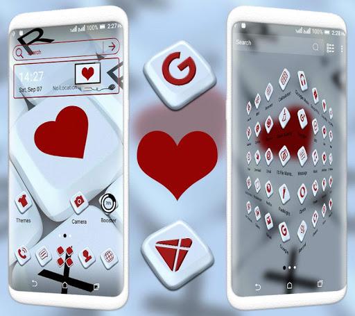 Love Keyboard Launcher Theme - عکس برنامه موبایلی اندروید