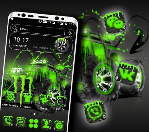Monster Truck Launcher Theme - عکس برنامه موبایلی اندروید