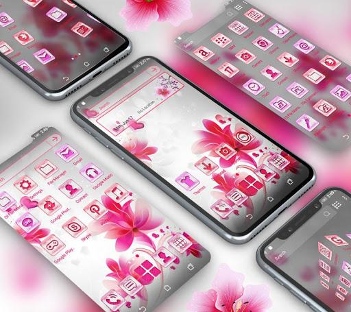 Soft Flower Launcher Theme - عکس برنامه موبایلی اندروید