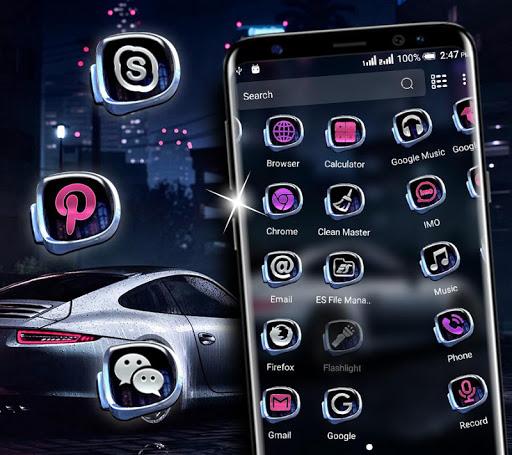 Sports Car Launcher Theme - عکس برنامه موبایلی اندروید