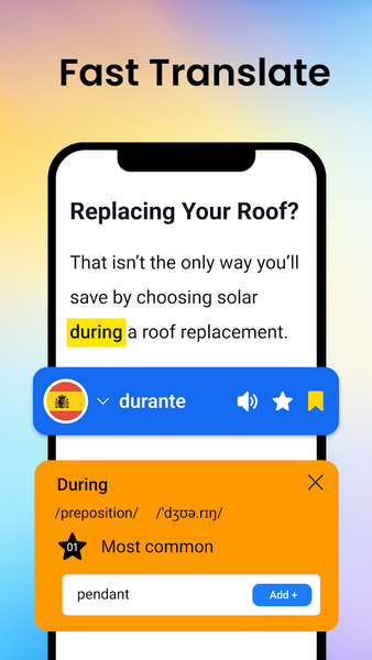 Voice translator all language - عکس برنامه موبایلی اندروید