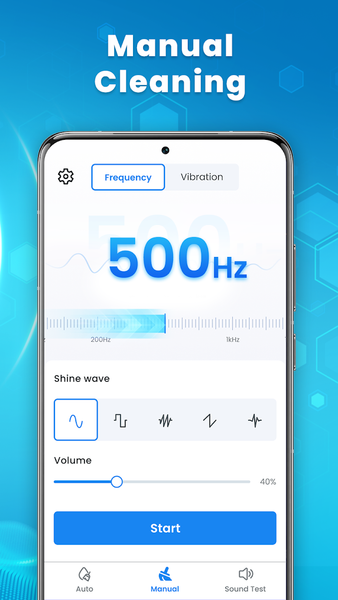Speaker Cleaner Water Remover - Image screenshot of android app