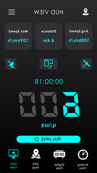 GPS Speedometer, Speed Tracker - عکس برنامه موبایلی اندروید