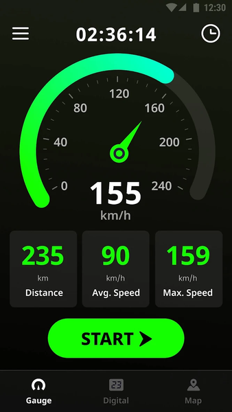 GPS Speedometer & Odometer - Image screenshot of android app