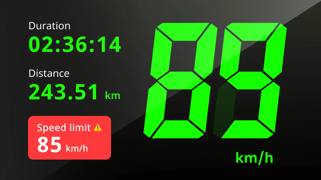 GPS Speedometer & Odometer - Image screenshot of android app