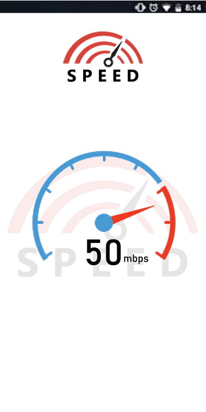 Speed test 5G , 4G wifi fiber - عکس برنامه موبایلی اندروید