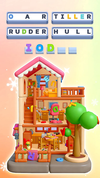 Word Screw: ۳D Screw Puzzle - عکس بازی موبایلی اندروید