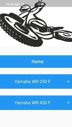 Yamaha WR Guide - Image screenshot of android app