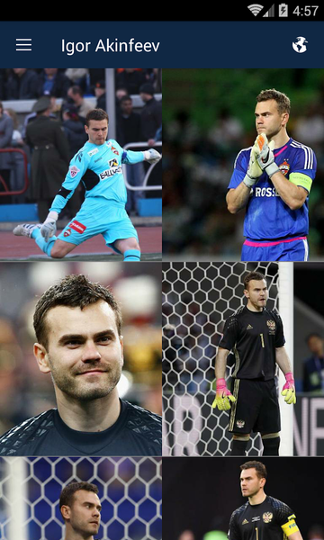 Igor Akinfeev HD Wallpaper - عکس برنامه موبایلی اندروید