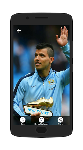 Sergio Agüero HD Wallpaper - Image screenshot of android app