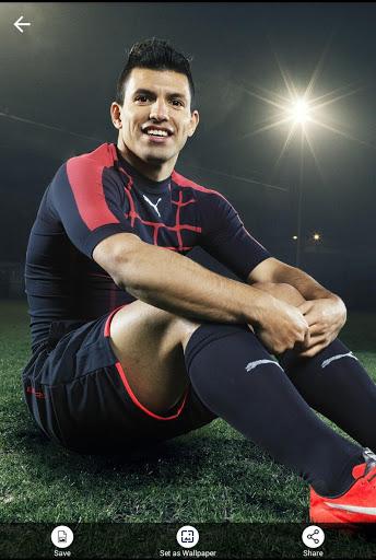 Sergio Agüero HD Wallpaper - Image screenshot of android app