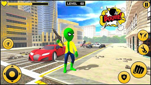Amazing Stickman Spider Rope Hero - Strange Gangs - عکس برنامه موبایلی اندروید