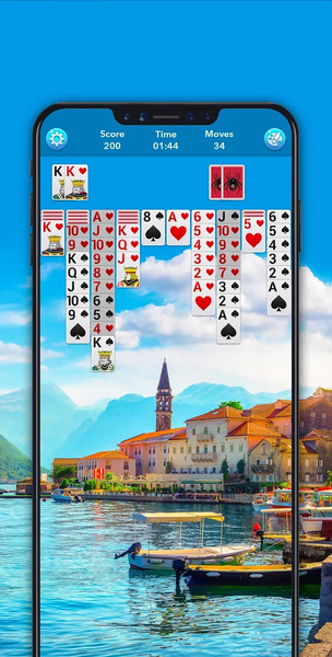 Spider Solitaire - Gameplay image of android game