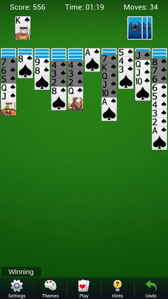 Spider Solitaire - Card Games - Image screenshot of android app