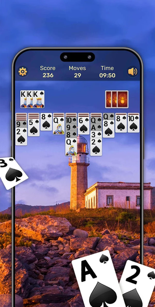 Spider Solitaire - عکس بازی موبایلی اندروید