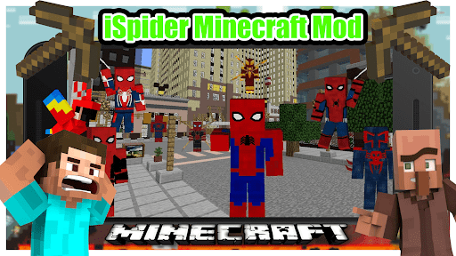 Spider Man Game Mod Minceraft - عکس برنامه موبایلی اندروید