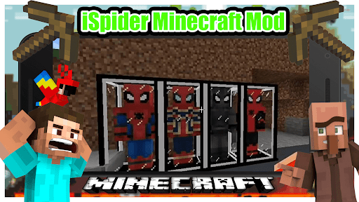 Spider Man Game Mod Minceraft - عکس برنامه موبایلی اندروید