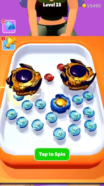 Spinner Merge: Masters - Gameplay image of android game