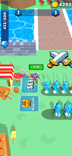 Knight Attack ۳D: Sword Spin - عکس بازی موبایلی اندروید