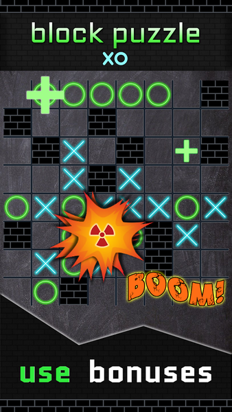 Tic Tac Toe - XO Block Puzzle - Gameplay image of android game