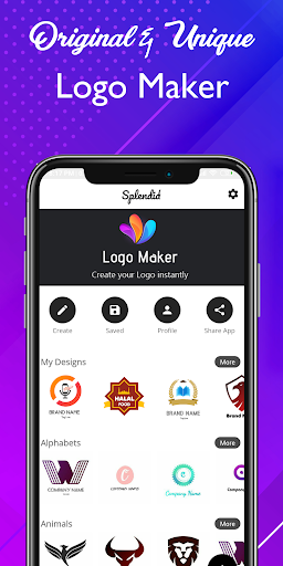 Logo maker Design Logo creator - Image screenshot of android app