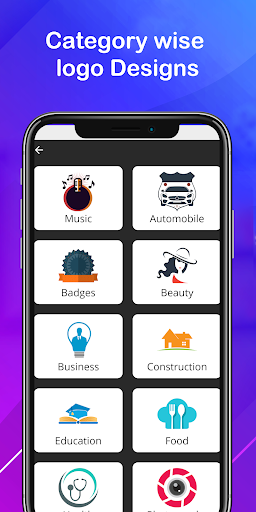 Logo maker Design Logo creator - Image screenshot of android app
