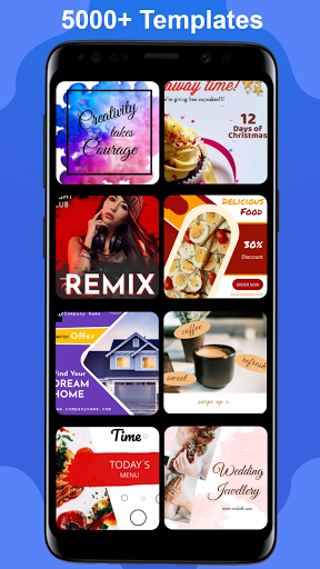 Poster Maker & flyer maker app - Image screenshot of android app