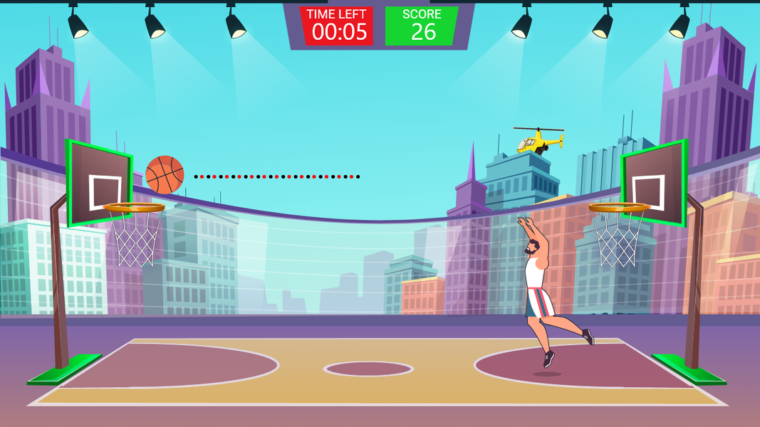 BasketBall Shots: Sports Game - عکس بازی موبایلی اندروید