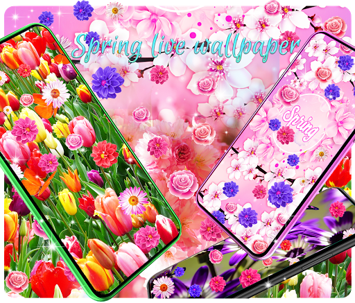 Spring live wallpapers - عکس برنامه موبایلی اندروید