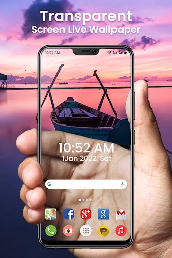 Transparent Screen Wallpaper - Image screenshot of android app